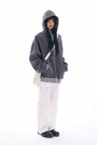 Jack pigment stripe zip-up hoodie