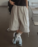 Play Diagonal Big Cargo Balloon Bermuda Pants
