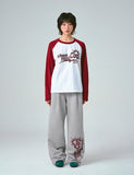 ABSENT Raglan Long Sleeve T-Shirt