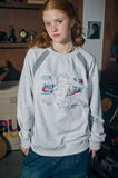 Shooting Bear Raglan Sweatshirt
