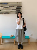 [Unisex] Iltev Nylon Banding Cargo Bermuda Pants
