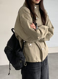Unica High Neck Bomber Jacket