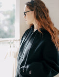 Edge Crop Hood Zip-Up