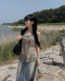 Jeje Vintage Lace Sleeveless