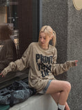 Leff printed oversized fit long sleeves