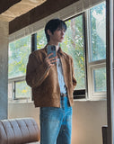 Kyle Suede Crop Jacket