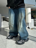 Lang Balloon Antique Amekaji Denim Pants