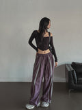 Precky One Shoulder Ribbed Cardigan