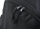 Flower Smile Embroidery One Pocket Backpack