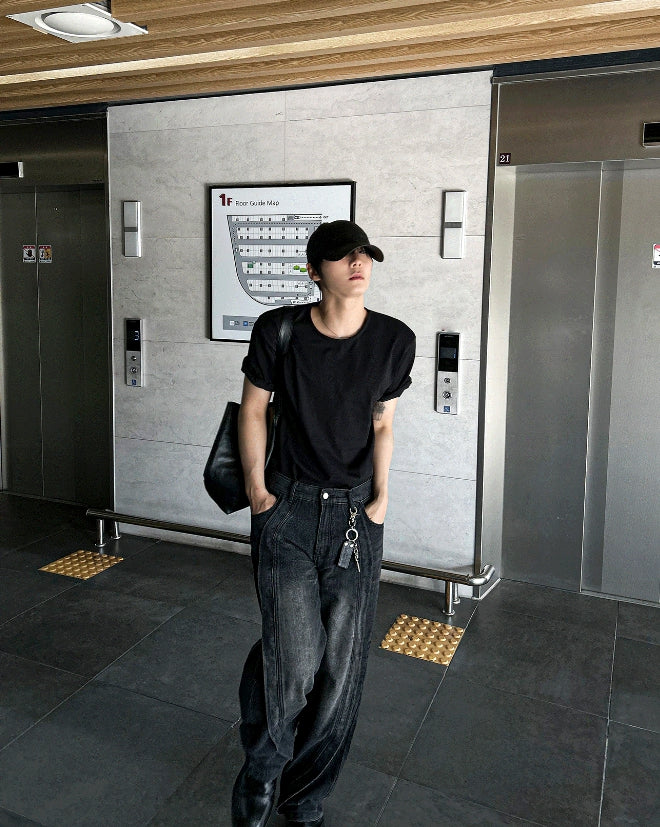 COSYHARU (コシハル) - シャベイバンディングウェーブウォッシュ加工デニム / Shabay Banding Wave Washing  Denim – einz.jp