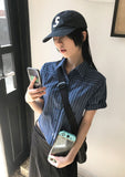 ROLL-UP STRIPE HALF SH