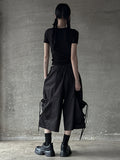 Cotton Cargo Bermuda Pants