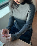 Pandeep Dot Frill Turtleneck Tee