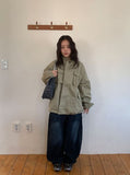 Carew Pocket Cotton Over Bomber Jacket