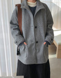 Bennoa High Neck Wool Half Coat