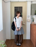 Kotali Check Balloon Layered One Piece