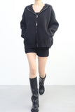 Celine hooded sweatshirt + shorts set