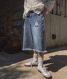 Ruda Damage Bermuda Denim Pants