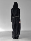 Sagging Layered Balloon Sweatpants