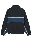 DOT LOGO EMB HALF ZIP-UP