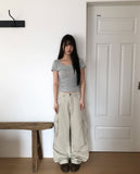 Felik Multi-Pocket Cargo Wide Pants