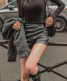 Neo Leather Shorts