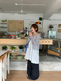 Kyoses Shirring Nylon Banding Wide Pants