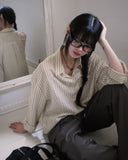 Mepin Stripe Loose Fit Cotton Shirt