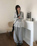 Sco Stripe Slim Hood Zip-Up