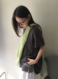 [BAONHAUS] Hironen Button Frill Layered Sleeveless