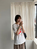 Vashons Tomato Print Short Sleeve Tee