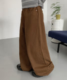 Inisha Basic Wide Cotton Pants