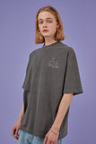 Oasis Pigment Embroidery Short Sleeve