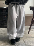 Wari Brushed Belt Loop Wide Training Pants
