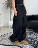 Ietan Slap Balloon Denim Pants