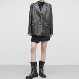 Hedge vintage leather jacket