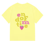 END OF TIME BERRY Slim Short Sleeve Tee