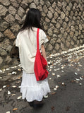 Dazney Lace Frill Long Skirt