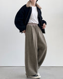 Viscose Knit Wide Pants