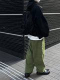Relaxed Brushed Wide Jogger Pants