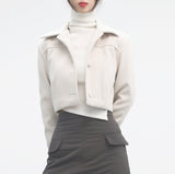 Peuca wool collar jacket