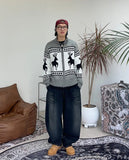 Deon Balloon Banding Denim Pants