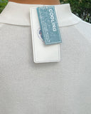 Ice Silk Incision Collar Knit