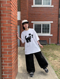 [unisex] Lepan Printing Over Short Sleeve Tee