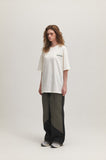 Crunch Embroidery Short Sleeve Tee