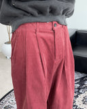 Elope pintuck corduroy pants