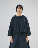 [AG.W] Wappen Stand Neck Crop Sweat Shirt