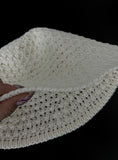 Windy mesh knit bucket hat