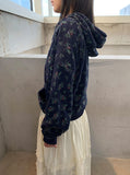 Mannaco Flower Hood Zip-up