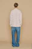 Stripe Kome Logo Long Sleeve